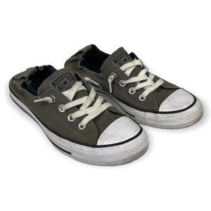 Experienced Converse All Star Women’s Shoreline Slip-on Shoes Gray Size 9